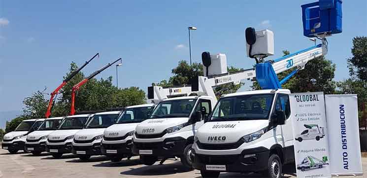 Gloobal adquiere 50 Iveco Daily chasis cabina